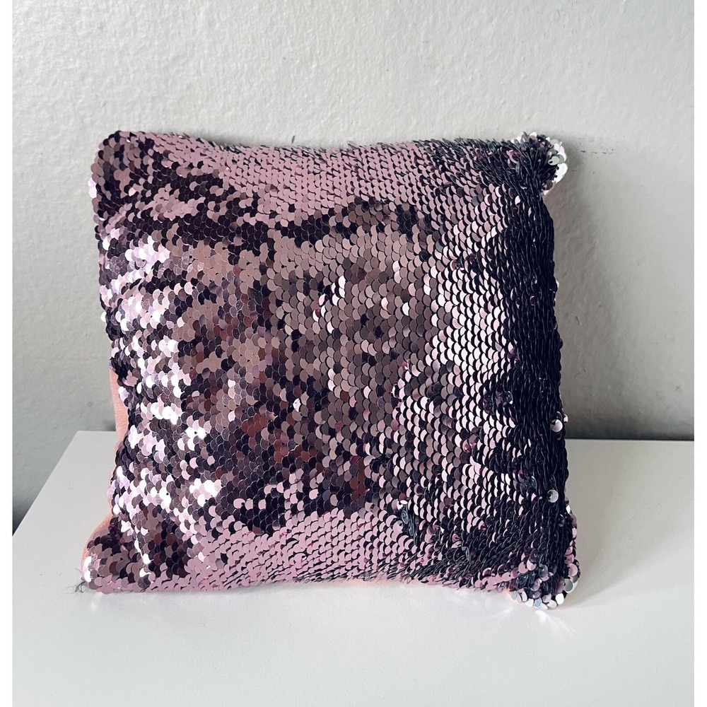 Pink Sequin Lounge Pillow For 18"‎ Doll